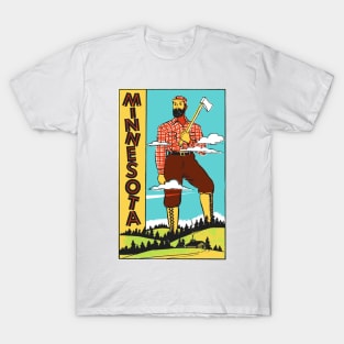 Vintage Style Minnesota Design T-Shirt